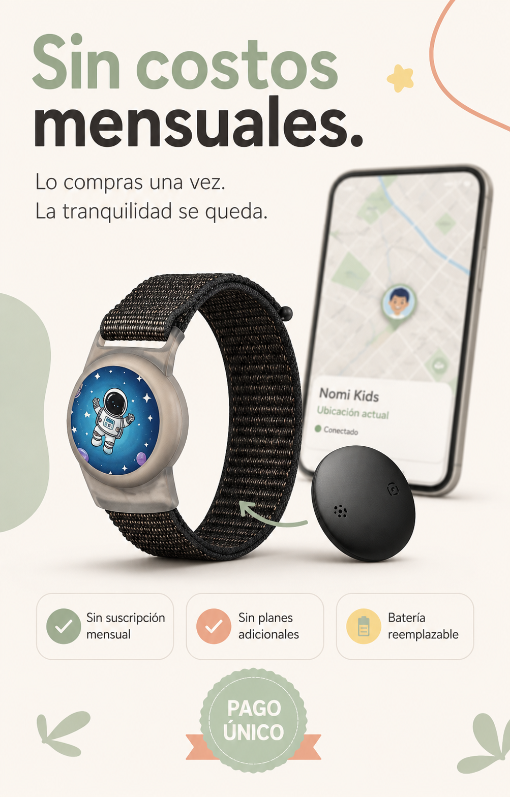 Nomi GPS - Dinosaurio 🦖